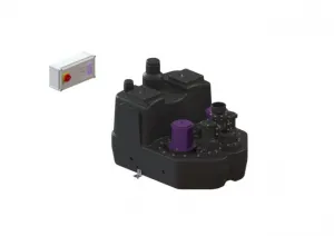 Przepompownie Aqualift F XL – zbiornik 450 l | bloki CAD | obiekty BIM