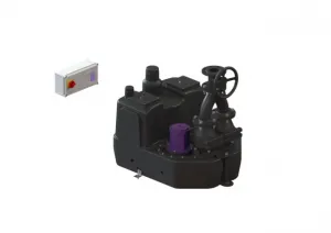 Przepompownie Aqualift F XL – zbiornik 450 l | bloki CAD | obiekty BIM