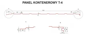 Blacha trapezowa T-4
