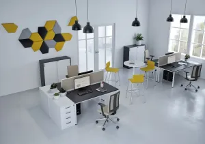 System biurowy Easy Space | 3DS, DWG_2D, DWG_3D | Nowy Styl
