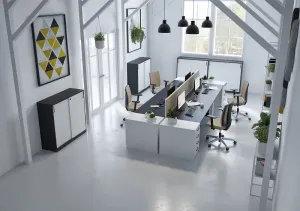 System biurowy Easy Space | 3DS, DWG_2D, DWG_3D | Nowy Styl