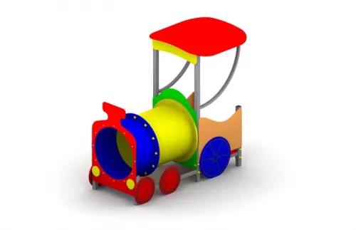 Place zabaw pliki cad LOKOMOTYWA (pliki dwg)