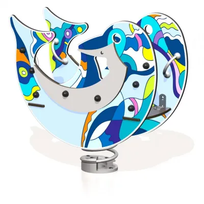 Bujak Delfinek Daniel J822-GO | Wykończenie OCEAN | Grafic Games | Educarium