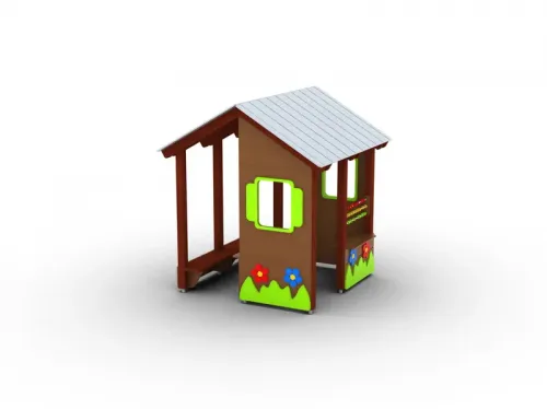 SATERNUS - Domek - Kuchnia polowa / kolekcja farma plac zabaw pliki dwg