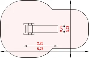 Zjeżdżalnia dla Malucha 10022C | SATERNUS