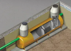 AQUAFIX® - system zagospodarowania wód opadowych pliki rfa, Revit | BIM | HAURATON