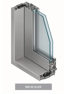 MB-59 SLIDE - system drzwi balkonowych przesuwnych | ALUPROF