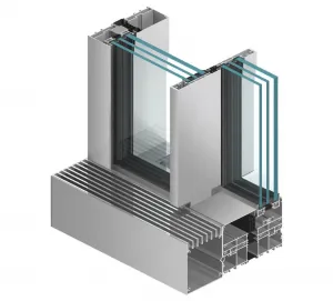 MB-SKYLINE drzwi przesuwne z ukrytą ramą | ALUPROF