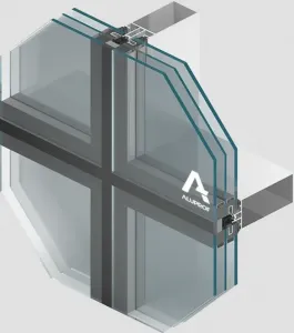 MB-SR50N EFEKT Fasada półstrukturalna | Aluprof