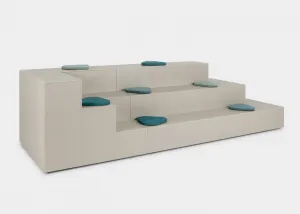 Modułowe siedzisko PODIUM pliki cad, dwg, 3ds, skp | NOWOŚĆ BALMA