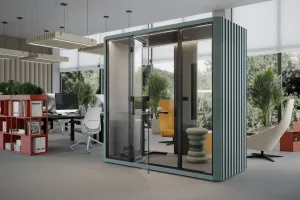 Budka akustyczna dwuosobowa BBOX pliki cad, dwg 2D, 3D, 3ds | BALMA | NOWOŚĆ