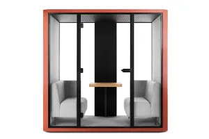 Budka akustyczna dwuosobowa BBOX pliki cad, dwg 2D, 3D, 3ds | BALMA | NOWOŚĆ