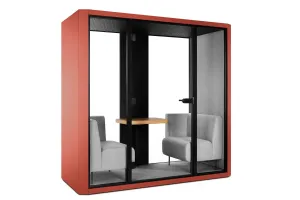 Budka akustyczna dwuosobowa BBOX pliki cad, dwg 2D, 3D, 3ds | BALMA | NOWOŚĆ