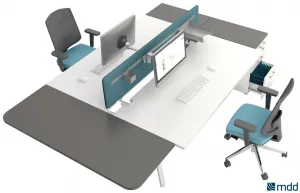 Meble pracownicze MDD Yan M pliki cad, dwg, 3ds