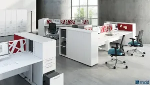 Meble pracownicze Ogi N pliki cad, dwg, 3ds
