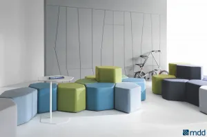 Soft seating MDD - pufy BAZALTO | pliki CAD, 3D DWG, 3DS