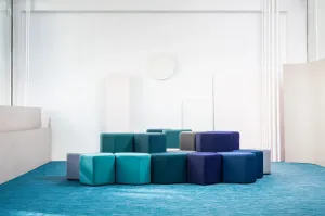Soft seating MDD - pufy BAZALTO | pliki CAD, 3D DWG, 3DS