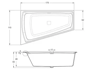 RIHO | Wanna Still Smart LED Elite pliki cad, dwg, dxf, 3DS, aco, max, skp :.