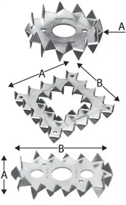 SIMPSON Strong-Tie | Bulldog dwustronny D 100x100 pliki cad
