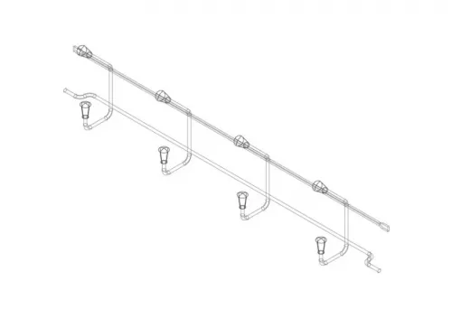 Wieszak boczny na ubrania mini