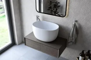 Umywalka nablatowa VIDRIO CINCO pliki 3DS, DWG, SKP | CRISTALSTONE | LUXUM