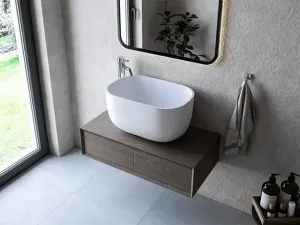 Umywalka nablatowa VIDRIO CUATRO pliki 3DS, DWG, SKP | CRISTALSTONE | LUXUM