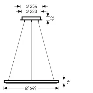 Boos Generaliseren atmosfeer Diodowa oprawa wisząca Lateralo Ring | oprawy wiszące pliki cad, 3ds, dwg,  dxf, fra | TRILUX :: infoArchitekta.pl