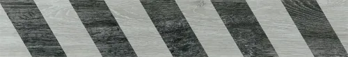 Gres rektyfikowany VENUS XILO DECORE ARGENT 15x90 2 tekstury