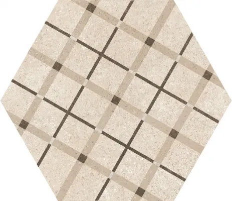 Gres EQUIPE 22100 Hexa CEMENT GEO_SAND_O 17,5x20 tekstura