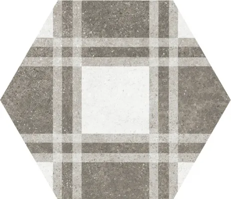 Gres EQUIPE 22101 Hexa CEMENT GEO_GREY_J 17,5x20 tekstura