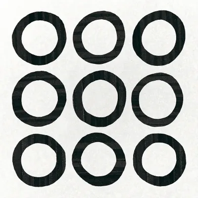 Gres EQUIPE 22105 CAPRICE DECO B&W I1 20x20