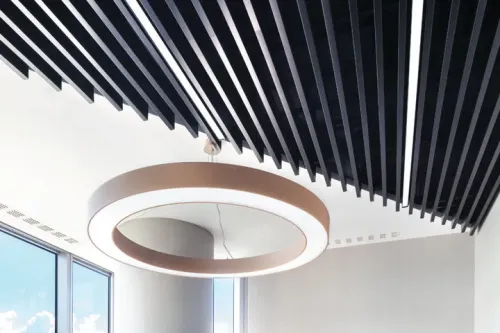 METAL Baffle Element | Knauf Ceiling Solutions