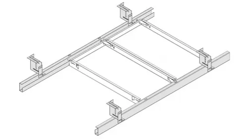 METAL Wall Bracket + G-Profile | System zawieszeń do sufitów metalowych