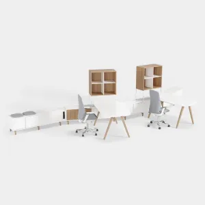 Szafy i szafki biurowe SPACE pliki SketchUp | Kinnarps