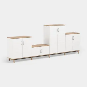 Szafy i szafki biurowe SPACE pliki SketchUp | Kinnarps