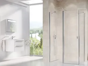 Ścianka stała Chrome CPS 80,90,100cm | Ravak