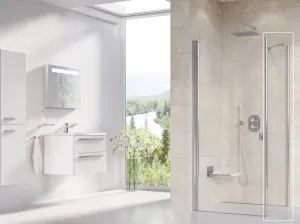 Ścianka stała Chrome CPS 80,90,100cm | Ravak