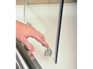 Kabina prysznicowa Blix BLCP4 półokrągła 80X80 | RAVAK