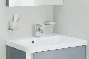 Bateria umywalkowa stojąca 10° z korkiem 145 mm | RAVAK