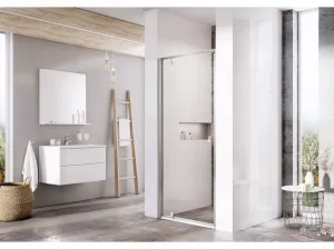 Drzwi prysznicowe obrotowe Pivot PDOP1 80cm | RAVAK