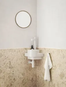 Umywalka narożna YARD 280 C | Ravak