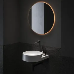 BATERIA UMYWALKOWA ELEGANTA STOJĄCA 335 MM, Z SYSTEMEM BECOOL | RAVAK