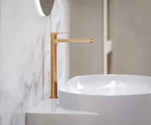 BATERIA UMYWALKOWA ELEGANTA STOJĄCA 335 MM, Z SYSTEMEM BECOOL | RAVAK