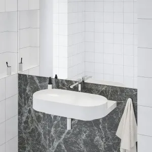 BATERIA UMYWALKOWA ELEGANTA STOJĄCA 220 MM, Z SYSTEMEM BECOOL | RAVAK