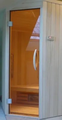 Kabina termiczna (Infrared) 115 x 115 cm (ścięty narożnik)