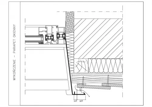 Wykończenie - parapet okienny