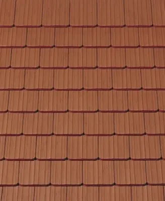 Dachówka karpiówka - ANTIK - krój prosty | dachówka ceramiczna CREATON