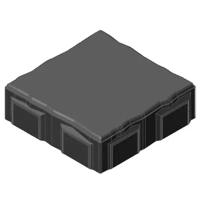 Polbruk szlachetny plaza gr. 6 cm / 20 x 20 cm z faktura? piaskowca