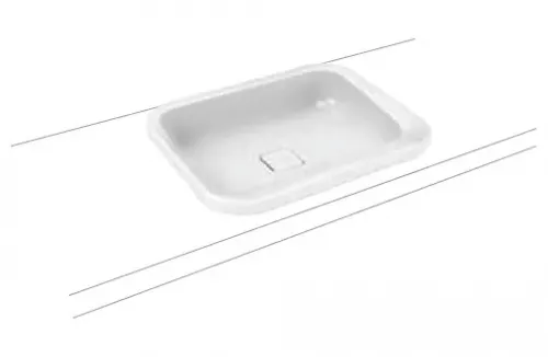 Umywalka Emerso wpuszczana w blat | KALDEWEI