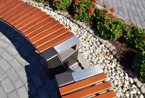 3. Ławka bez oparcia 001324 | Kolekcja INTAL | Komserwis